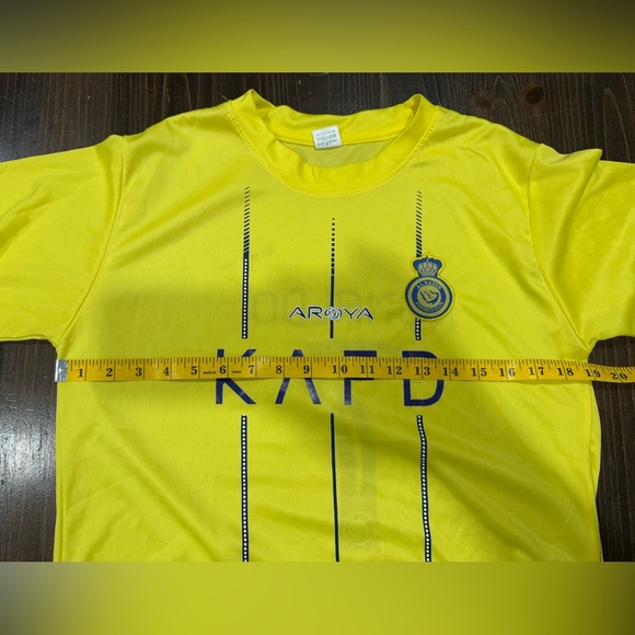 GS Ronaldo #7 Al Nassar Home Soccer Football Jersey - Picture 5 of 7